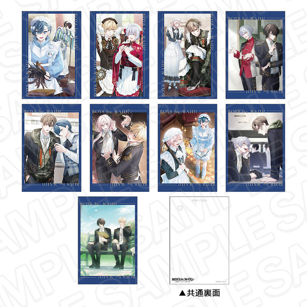 『BOYS be MAID!~御曹司メイドボーイ部の日日~』ポストカードセット ショートボイスドラマ ver.