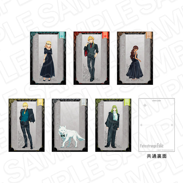 『Fate/strange Fake』ポストカードセット Black outfit ver.