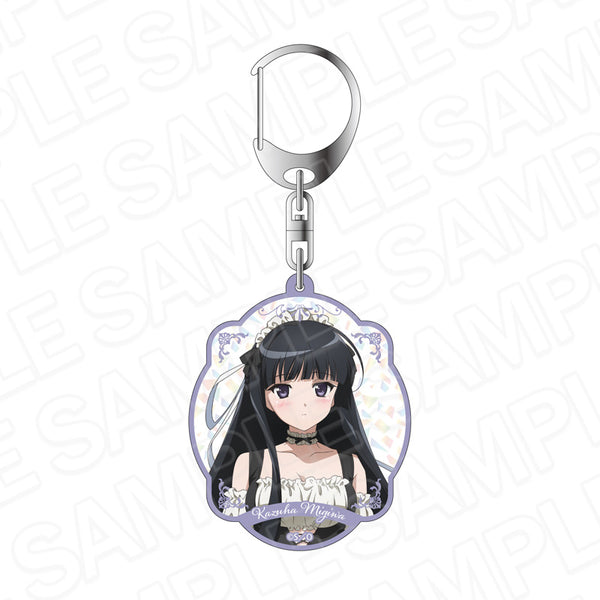 《Yosuga no Sora》全息亚克力钥匙扣 渚 一叶 撩裙女仆版