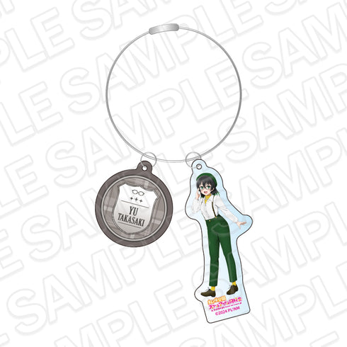 "Love Live! Nijigasaki Academy School Idol Club" Wire Keychain: Yuu Takasaki "Trad & Glass" Ver.