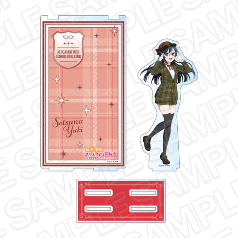 『ラブライブ!虹ヶ咲学園スクールアイドル同好会』アクリルジオラマ 優木せつ菜 トラッド&グラス ver.