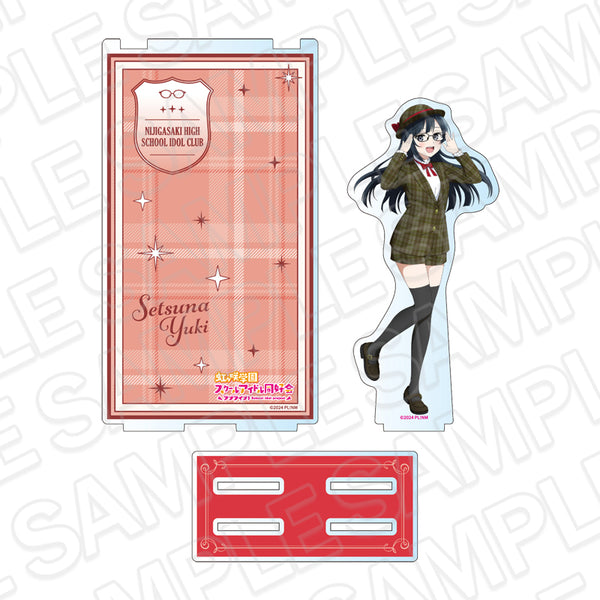 "Love Live! Nijigasaki Academy School Idol Club" Acrylic Diorama: Setsuna Yuuki - Trad & Glass Ver.