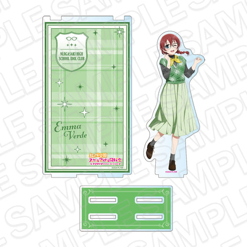 『ラブライブ!虹ヶ咲学園スクールアイドル同好会』アクリルジオラマ エマ・ヴェルデ トラッド&グラス ver.