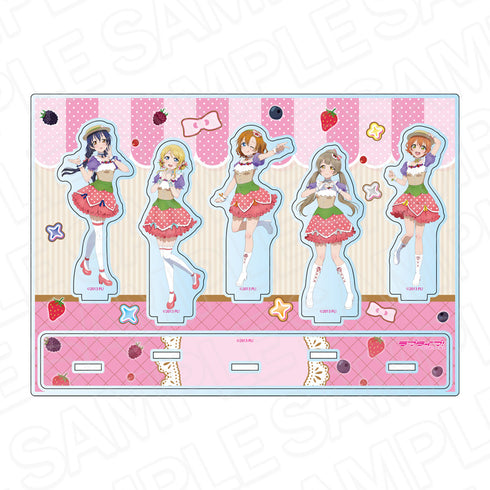 『ラブライブ!』ホログラムアクリルジオラマ A Cafe party ver.