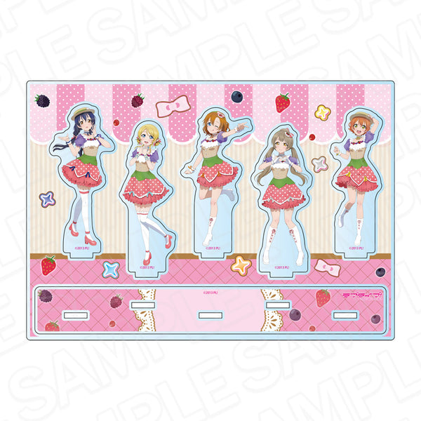 『ラブライブ!』ホログラムアクリルジオラマ A Cafe party ver.