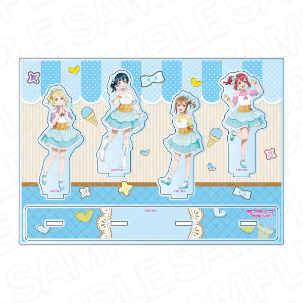 『ラブライブ!サンシャイン!!』ホログラムアクリルジオラマ B Cafe party ver.