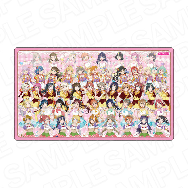 『ラブライブ!シリーズ』ラバーデスクマット Cafe party ver.