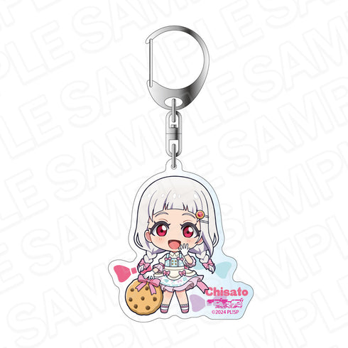『ラブライブ!スーパースター!!』アクリルキーホルダー 嵐 千砂都 ティータイム デフォルメ ver.