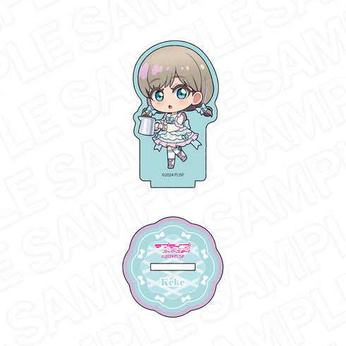 『ラブライブ!スーパースター!!』ラメミニアクリルフィギュア 唐 可可 ティータイム デフォルメ ver.