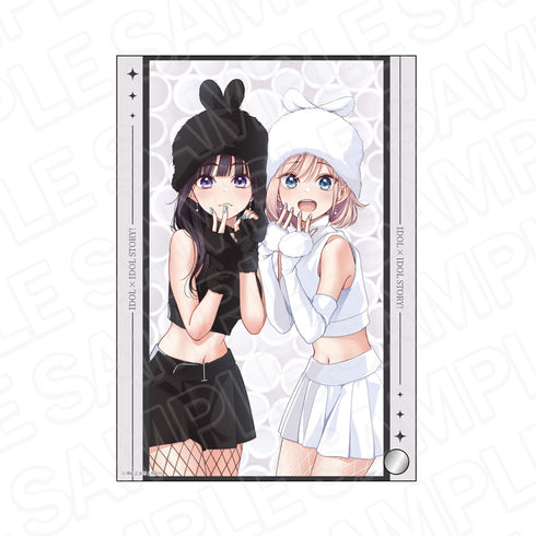 《IDOL×IDOL STORY!》迷你壓克力藝術品 美海&依吹 毛茸茸兔子版