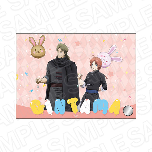 "Gintama: The New Movie - The Great Fire of Yoshiwara" Acrylic Plate: Kamui & Abuto (BALLOON Ver.)