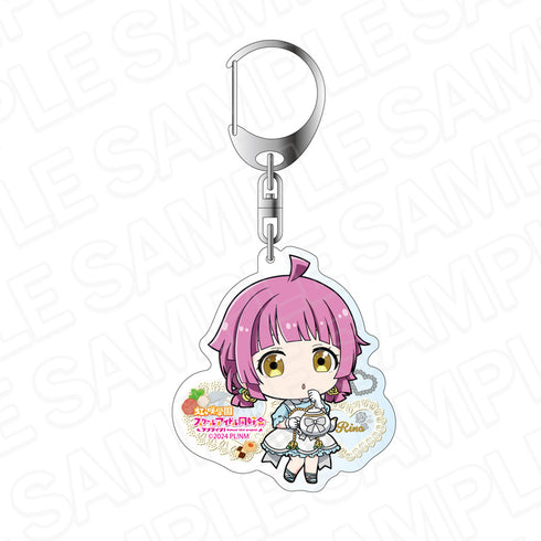 《Love Live! 虹咲學園校園偶像同好會》壓克力鑰匙圈 天王寺璃奈 茶點時光 Q版版
