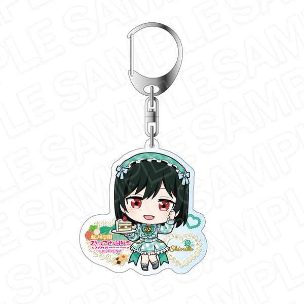 『ラブライブ!虹ヶ咲学園スクールアイドル同好会』アクリルキーホルダー 三船栞子 ティータイム デフォルメ ver.