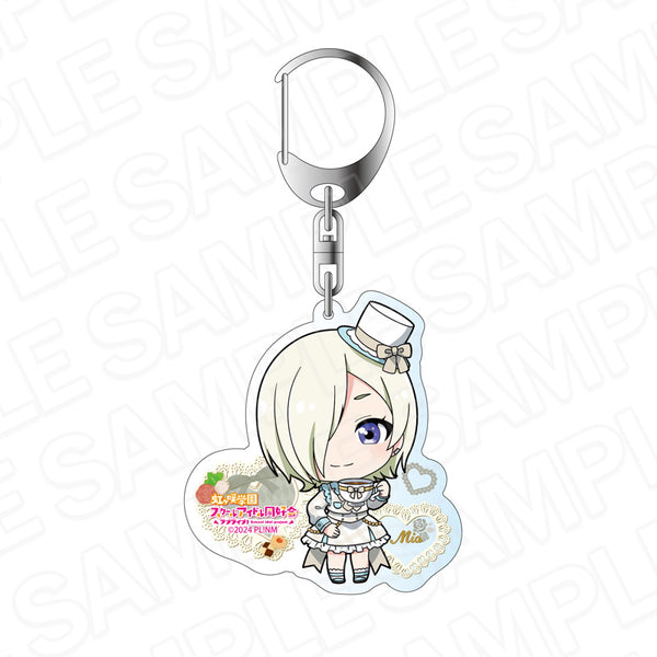 『ラブライブ!虹ヶ咲学園スクールアイドル同好会』アクリルキーホルダー ミア・テイラー ティータイム デフォルメ ver.