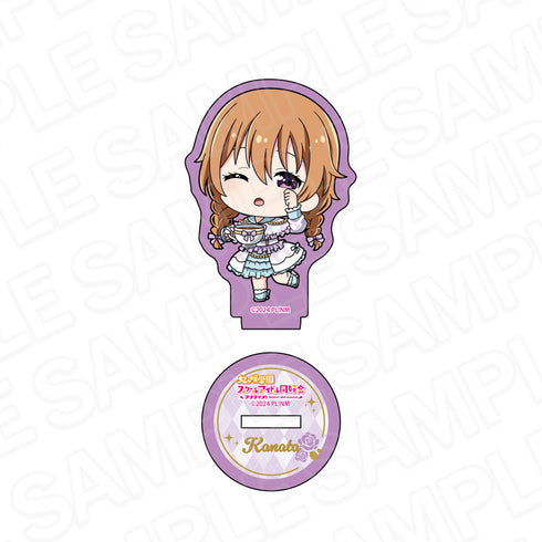 "Love Live! Nijigasaki High School School Idol Club" Glitter Mini Acrylic Figure: Kanata Omi "Tea Time" Chibi Ver.