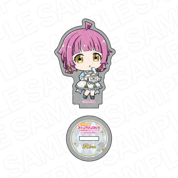 『ラブライブ!虹ヶ咲学園スクールアイドル同好会』ラメミニアクリルフィギュア 天王寺璃奈 ティータイム デフォルメ ver.