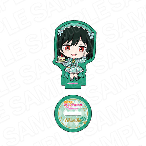 "Love Live! Nijigasaki High School School Idol Club" Glitter Mini Acrylic Figure: Shioriko Mifune "Tea Time" Chibi Ver.