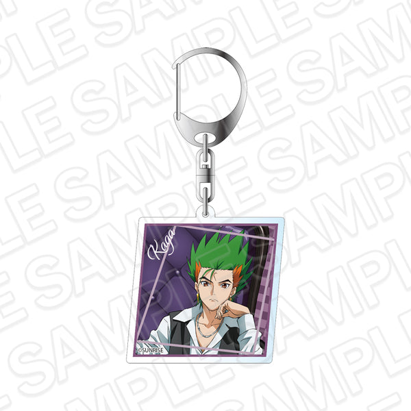 "New Century GPX Cyber Formula SIN" Acrylic Keychain: Breed Kaga (Chair Ver.)