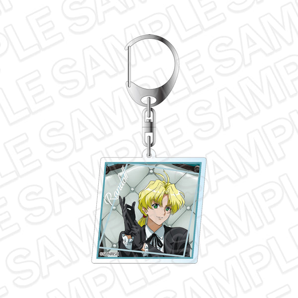 "New Century GPX Cyber Formula SIN" Acrylic Keychain: Karl Richter von Randle (Chair Ver.)