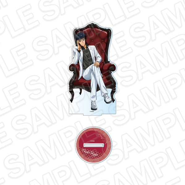 "New Century GPX Cyber Formula SIN" Large Acrylic Stand: Naoki Shinjo (Chair Ver.)