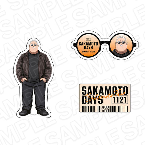 《SAKAMOTO DAYS》貼紙組 坂本太郎 Color Glass 版
