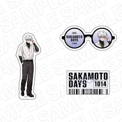 《SAKAMOTO DAYS》貼紙組 X(Slur) Color Glass 版