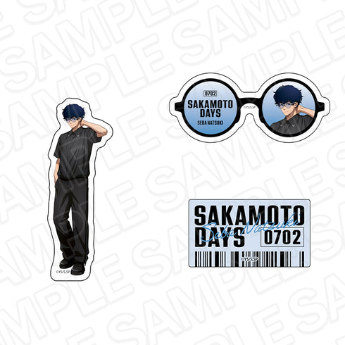 《SAKAMOTO DAYS》貼紙組 勢羽夏生 Color Glass 版