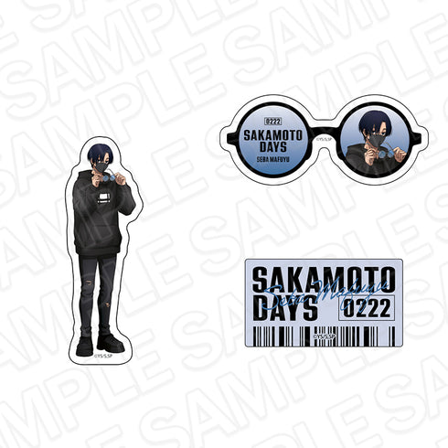 《SAKAMOTO DAYS》貼紙組 勢羽真冬 Color Glass 版
