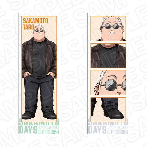 《SAKAMOTO DAYS》復古風格貼紙組 坂本太郎 Color Glass 版