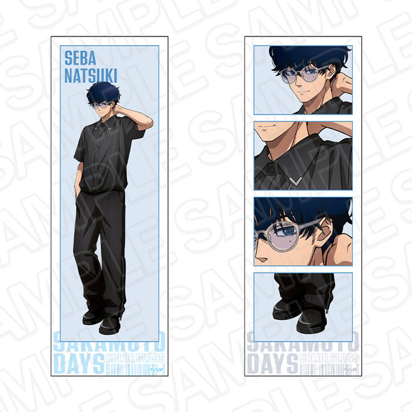 《SAKAMOTO DAYS》復古風格貼紙組 勢羽夏生 Color Glass 版