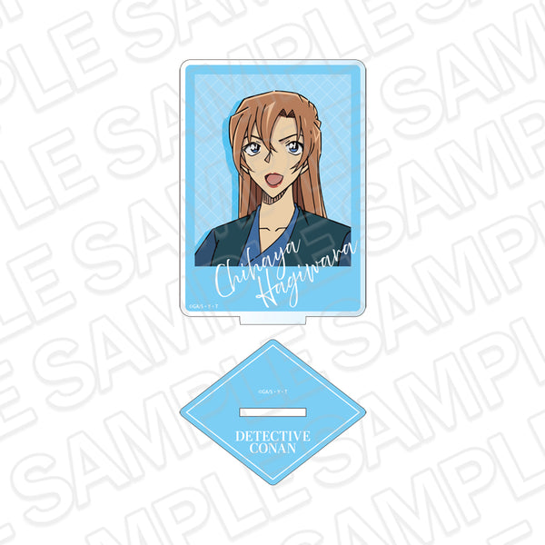 "Detective Conan" Card-Style Acrylic Stand: Chisoku Hagiwara, Vol. 3