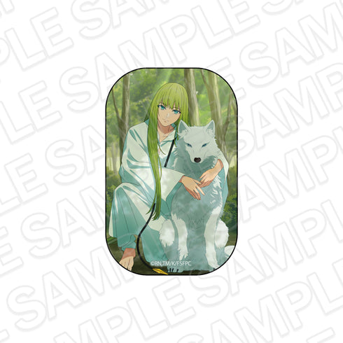 『Fate/strange Fake』スクエアカンバッジ 銀狼の合成獣&ランサー