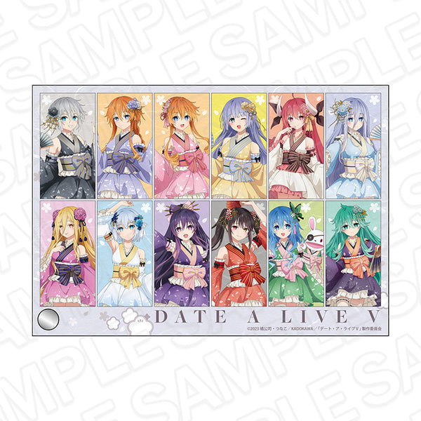 《約會大作戰V》迷你壓克力藝術品 和服偶像版