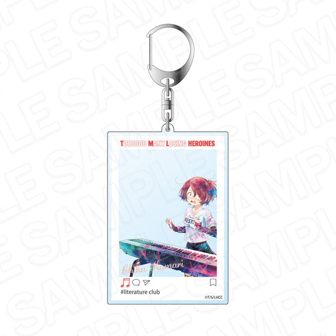 『負けヒロインが多すぎる!』SNS風アクリルキーホルダー PALE TONE series 小鞠知花 TSUWABUKI FES ver.