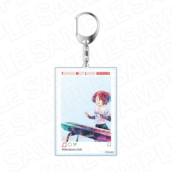 『負けヒロインが多すぎる!』SNS風アクリルキーホルダー PALE TONE series 小鞠知花 TSUWABUKI FES ver.