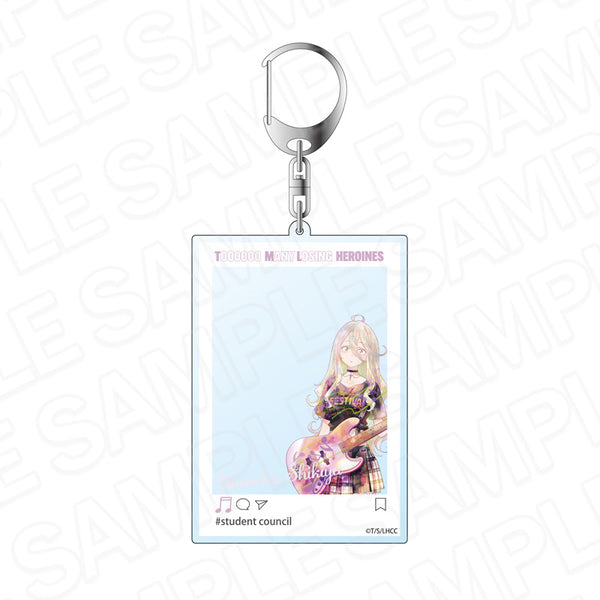 『負けヒロインが多すぎる!』SNS風アクリルキーホルダー PALE TONE series 志喜屋夢子 TSUWABUKI FES ver.