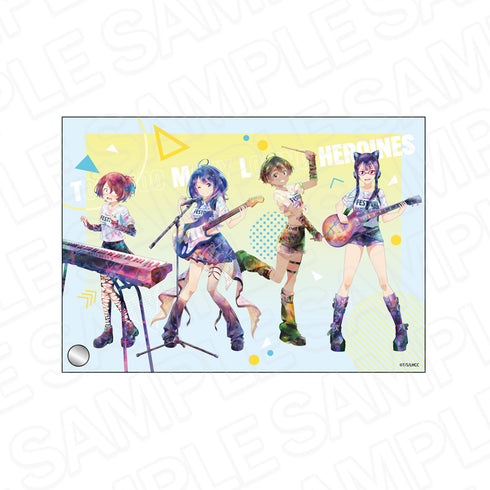 『負けヒロインが多すぎる!』ミニアクリルアート PALE TONE series 文芸部 TSUWABUKI FES ver.