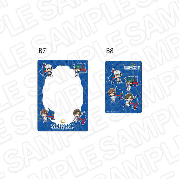 "New Prince of Tennis" Hard Card Case Set: Seigaku Flag Mini-Character Ver.
