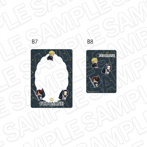 "New Prince of Tennis" Hard Card Case Set: Fudomine Flag Mini-Character Ver.