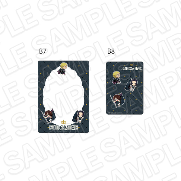 "New Prince of Tennis" Hard Card Case Set: Fudomine Flag Mini-Character Ver.
