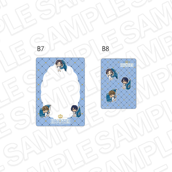 "New Prince of Tennis" Hard Card Case Set: Hyotei Flag Mini-Character Ver.