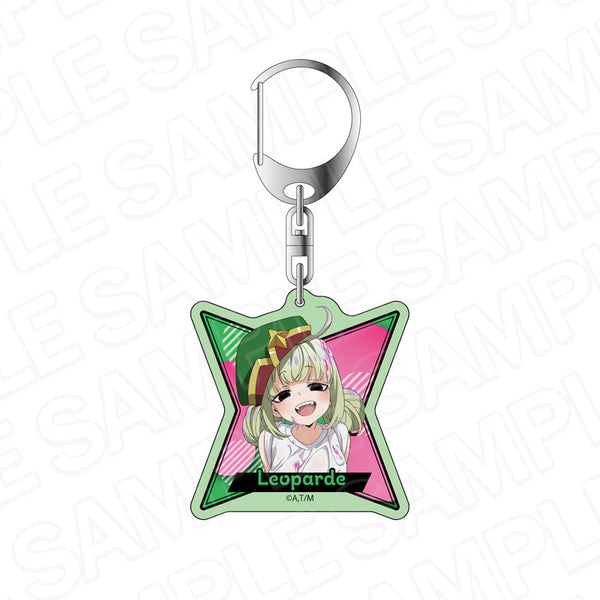 "Longing to Be a Magical Girl" Acrylic Keychain: Leopard Slime Ver.