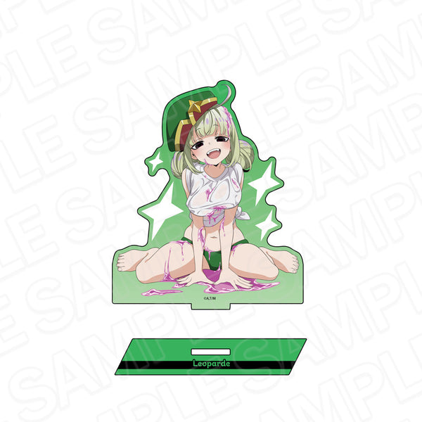 "Longing to Be a Magical Girl" Glitter Acrylic Figure: Leopard Slime Ver.