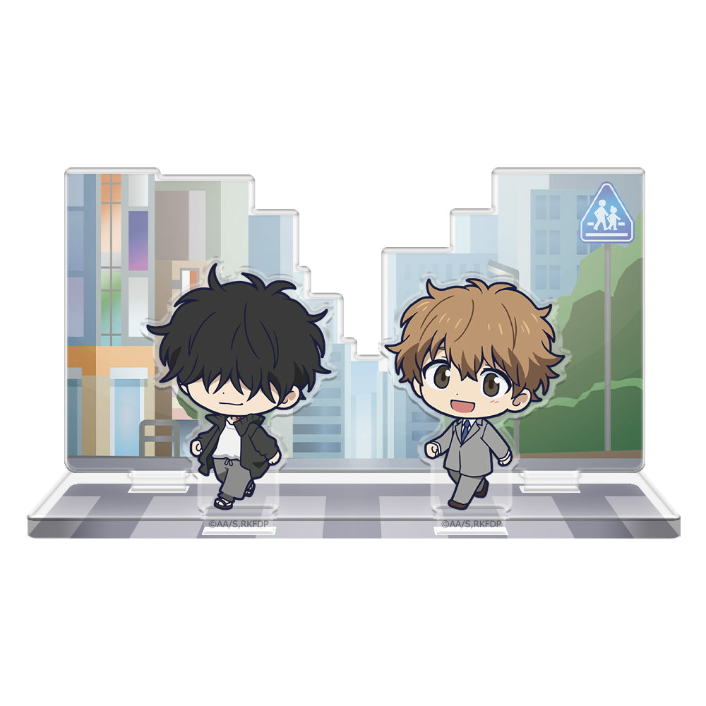 鴨乃橋ロンの禁断推理』ついてっくアクリルジオラマ[ロン&トト