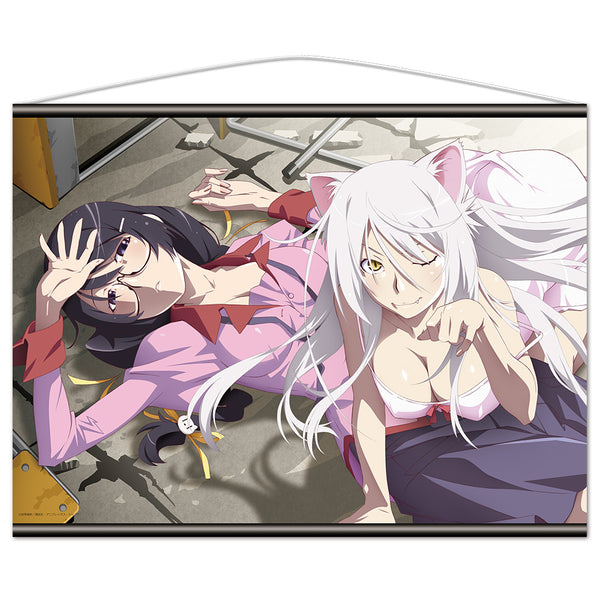 『<物語>シリーズ』B2タペストリー 羽川翼&ブラック羽川【202610再販】