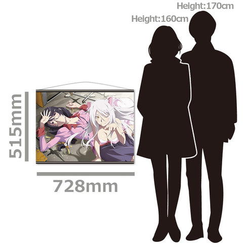 『<物語>シリーズ』B2タペストリー 羽川翼&ブラック羽川【202610再販】