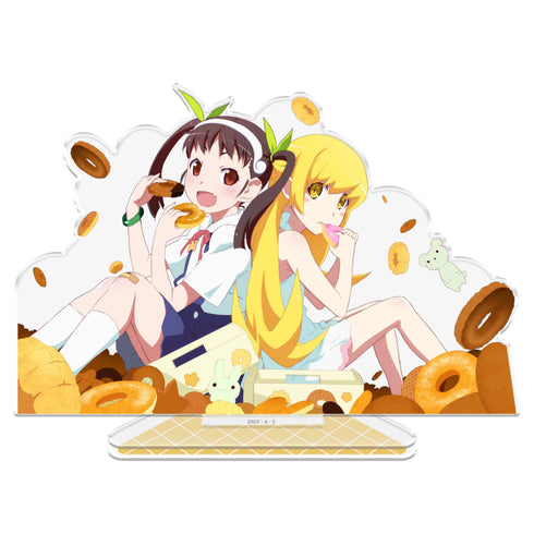 《<物语>系列》亚克力角色立牌C 真宵&忍【202610再版】