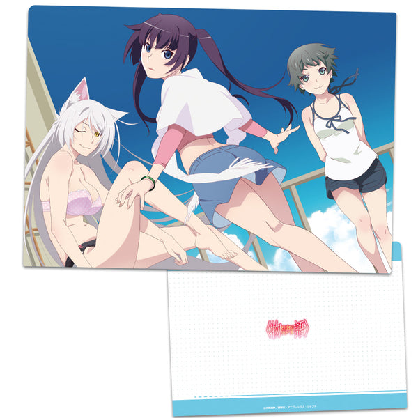 『<物語>シリーズ』クリアファイル ひたぎ&ブラック羽川&育【202610再販】