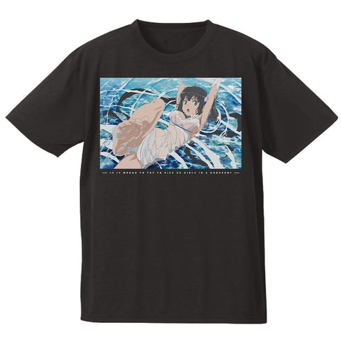 『ダンジョンに出会いを求めるのは間違っているだろうか』V Tシャツ ヘスティア