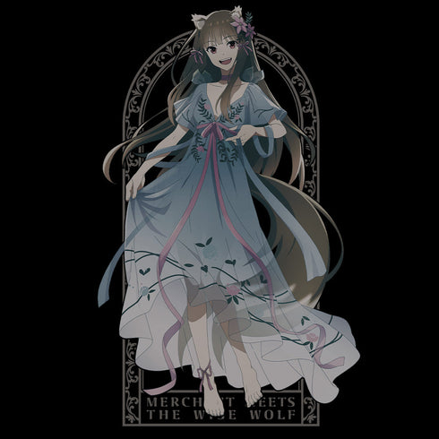 『狼と香辛料 MERCHANT MEETS THE WISE WOLF』Tシャツ ホロ ドレスver. 【描き下ろし】